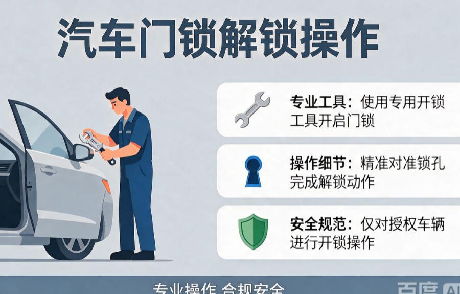 汽车开锁要挡风玻璃前面的数字吗